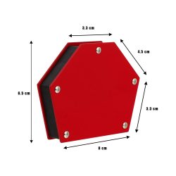 Mágneses szögbeállító 12kg 30°-45°-60°-75°-90°