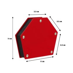 Mágneses szögbeállító 33kg 30°-45°-60°-75°-90°