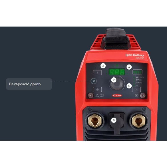 FRONIUS Ignis 150 Battery akkumulátoros hegesztőgép (4,075,204,860)
