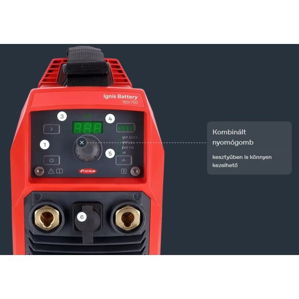 FRONIUS Ignis 150 Battery akkumulátoros hegesztőgép (4,075,204,860)