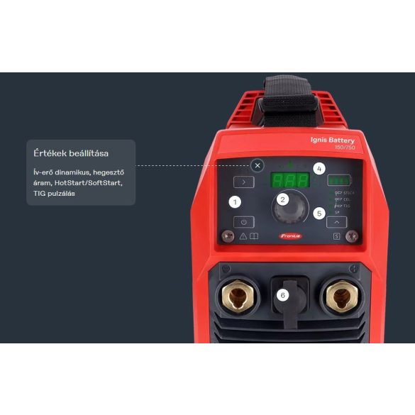 FRONIUS Ignis 150 Battery akkumulátoros hegesztőgép (4,075,204,860)