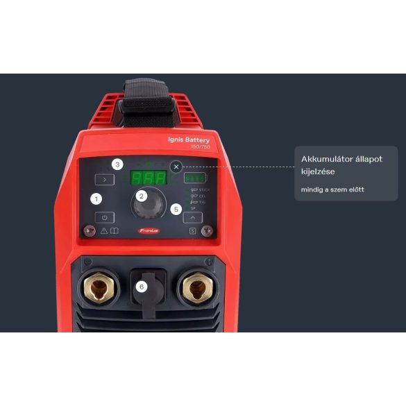 FRONIUS Ignis 150 Battery akkumulátoros hegesztőgép (4,075,204,860)