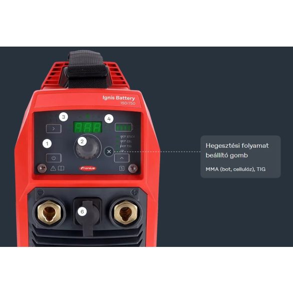 FRONIUS Ignis 150 Battery akkumulátoros hegesztőgép (4,075,204,860)