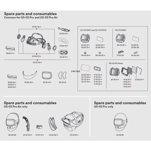 Speedglas G5-03 Pro hegesztőpajzs G5-01/03 TW elektronikával - 631820 - 7100318470