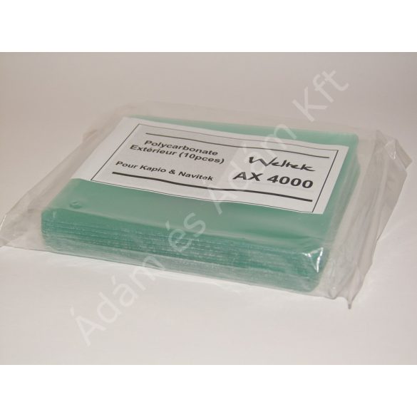 Weltek külső védő plexi 97x110mm (1db) - AX4000