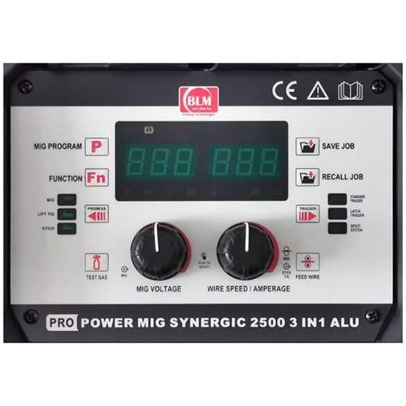 BLM Pro Power MIG Synergic 2500 3IN1 ALU hegesztőgép