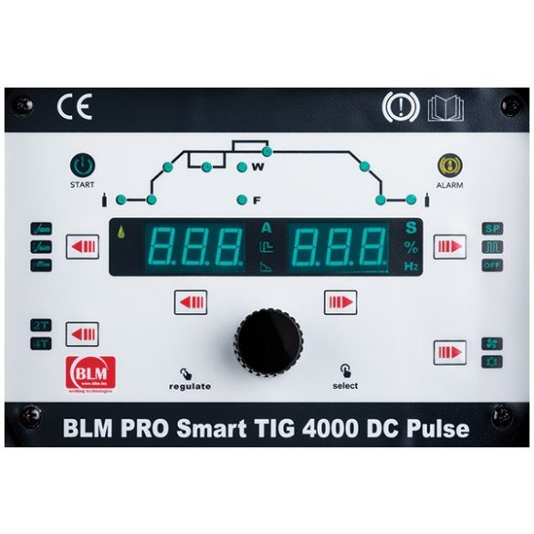 BLM PRO SMART TIG 4000 DC PULSE egyenáramú, nagyfrekvenciás AWI hegesztőgép