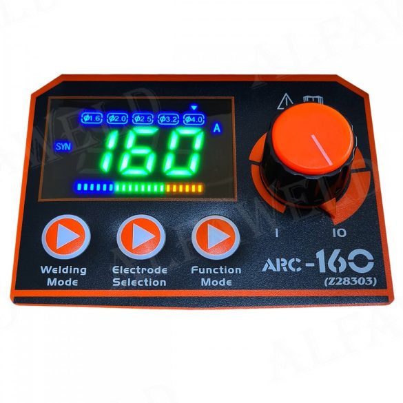 JASIC ARC 160 SYN LED (Z28303) INVERTERES HEGESZTŐGÉP