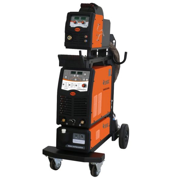 Jasic MIG 350P synergic dupla pulse inverteres, vízhűtéses hegesztőgép