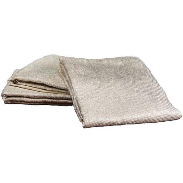 Hő- és lángálló takaró, ponyva 2x1m körbe szegve